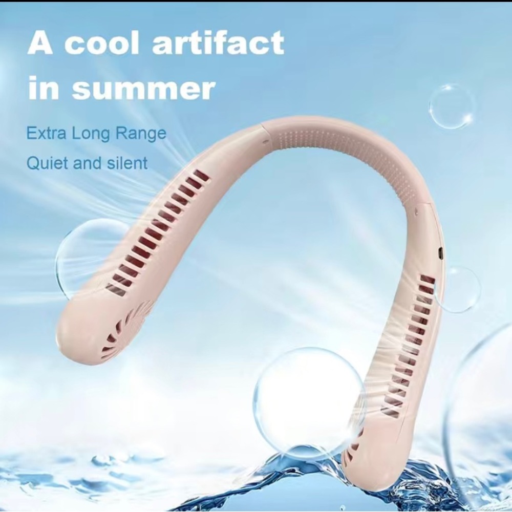 Hand free fan